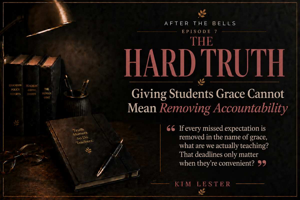 Giving Students Grace Cannot Mean Removing Accountability.